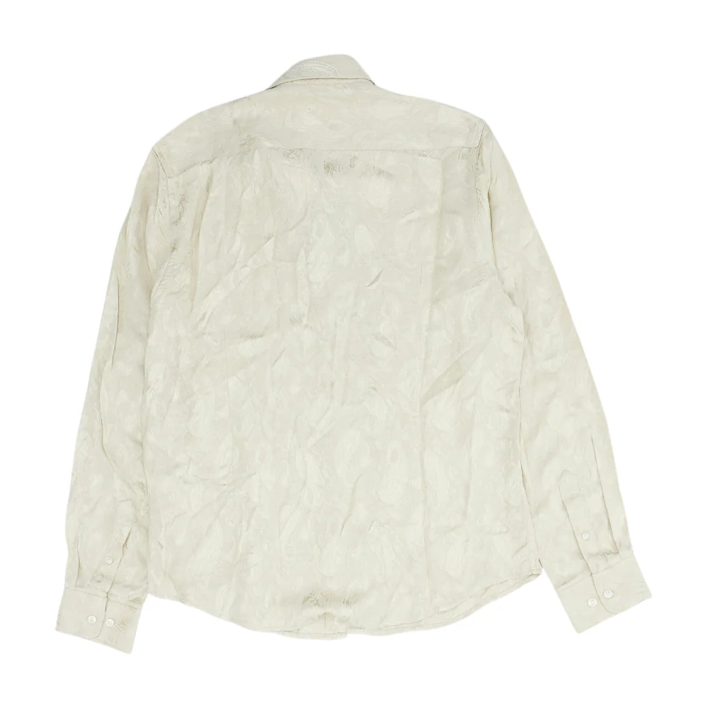Gold Paisley Long Sleeve Button Down - Image 2