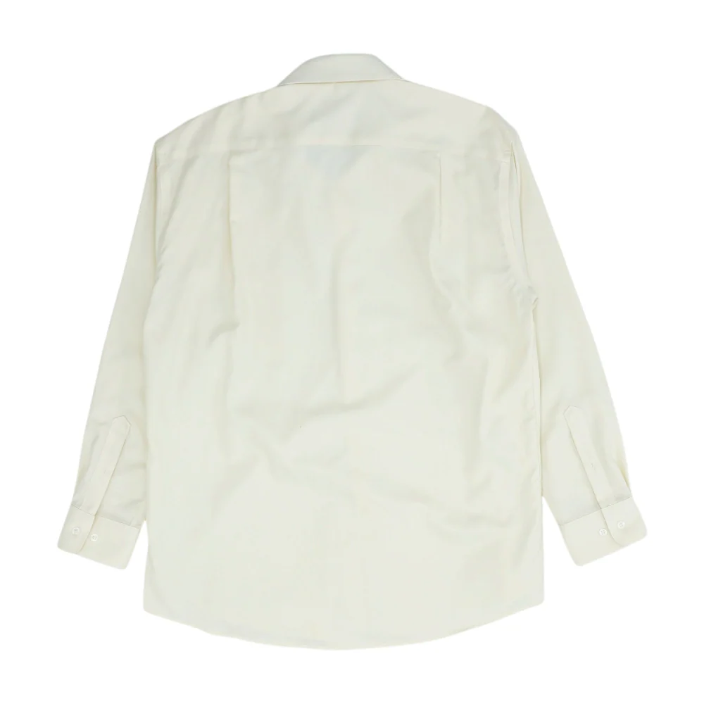 Yellow Solid Long Sleeve Button Down - Image 2