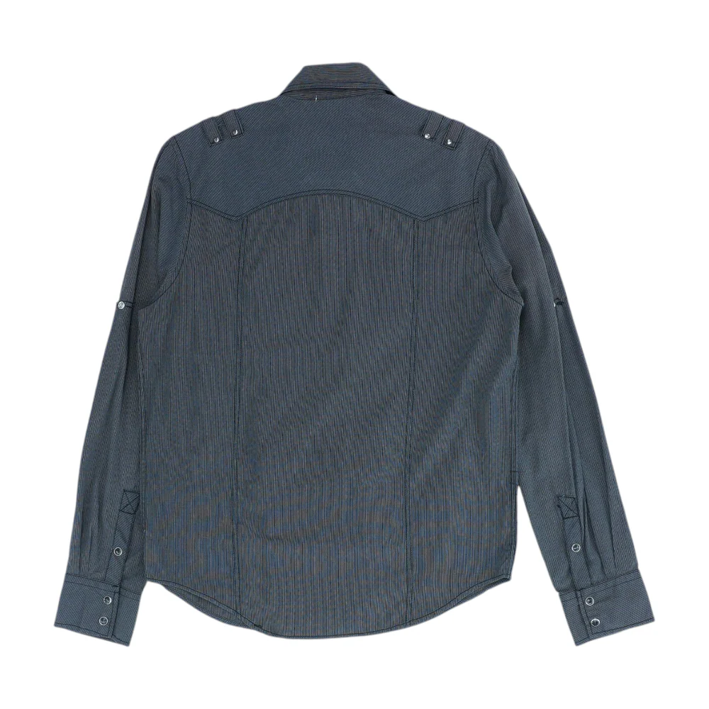 Charcoal Check Long Sleeve Button Down - Image 2