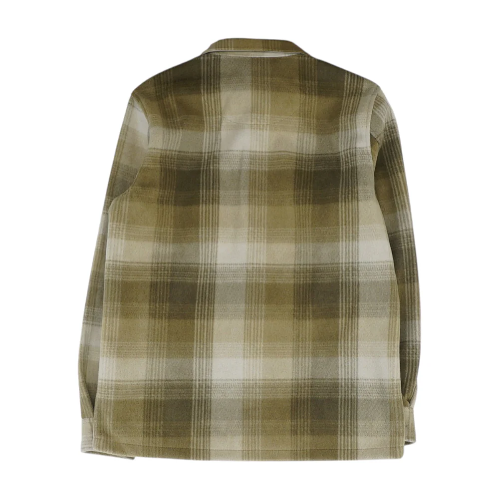 Brown Plaid Flannel Button Down - Image 2