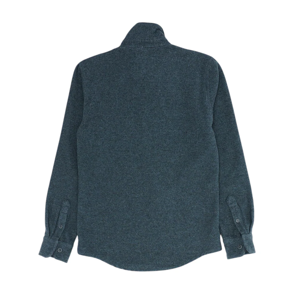 Charcoal Solid Flannel Button Down - Image 2