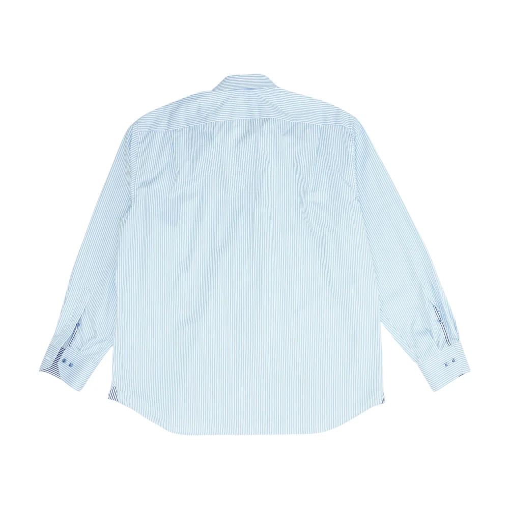 Blue Striped Long Sleeve Button Down - Image 2