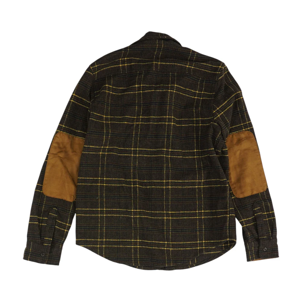 Green Plaid Flannel Button Down - Image 2