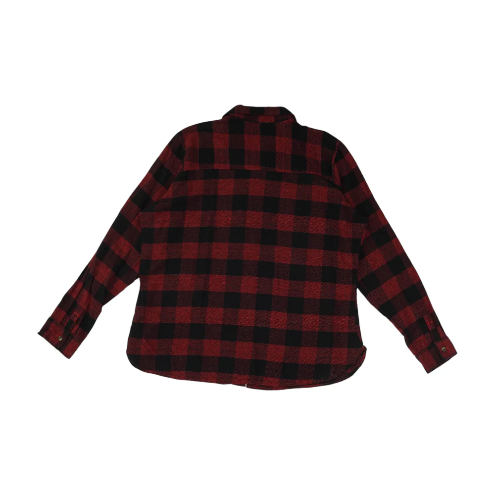 Red Check Long Sleeve Button Down - Image 2
