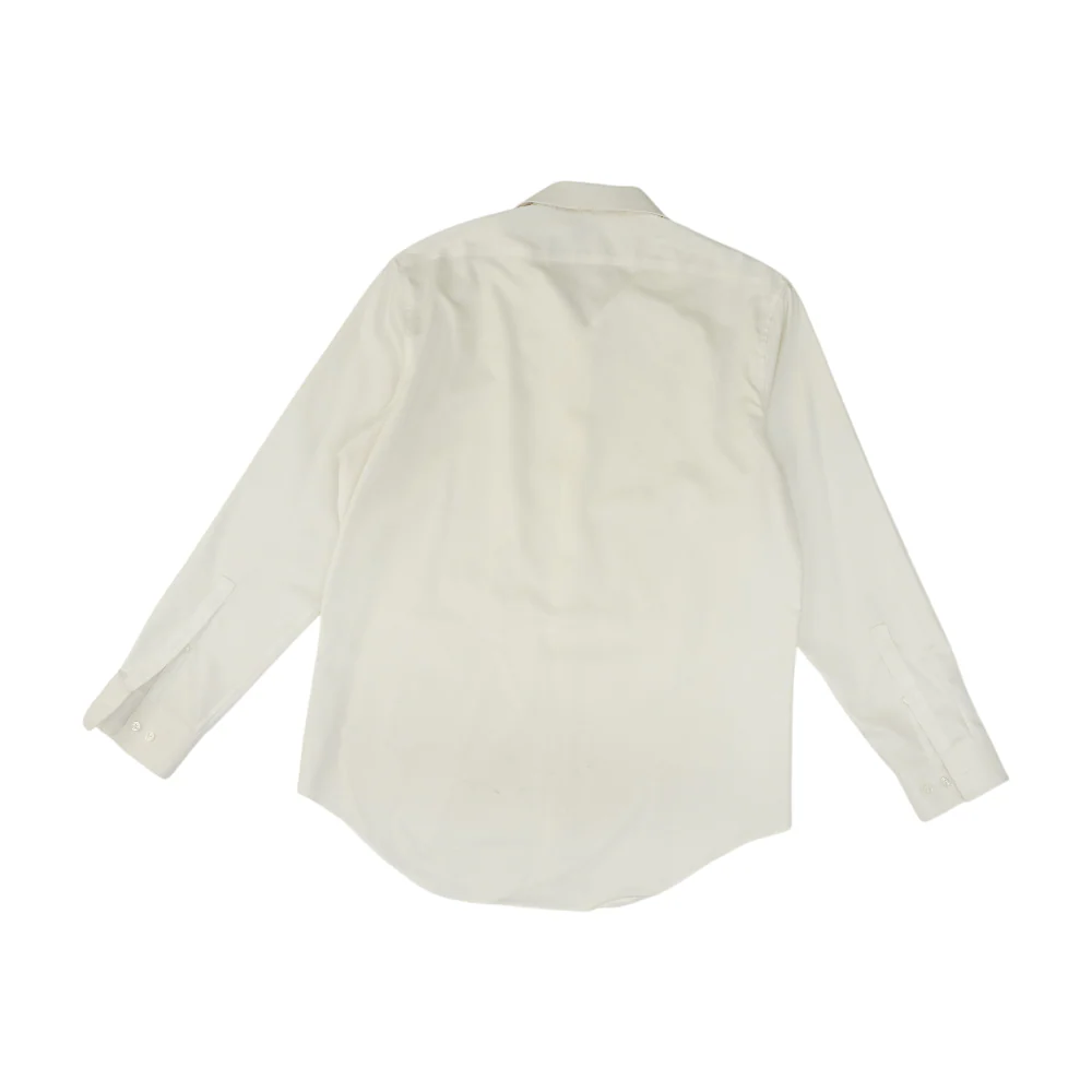 Ivory Solid Long Sleeve Button Down - Image 2