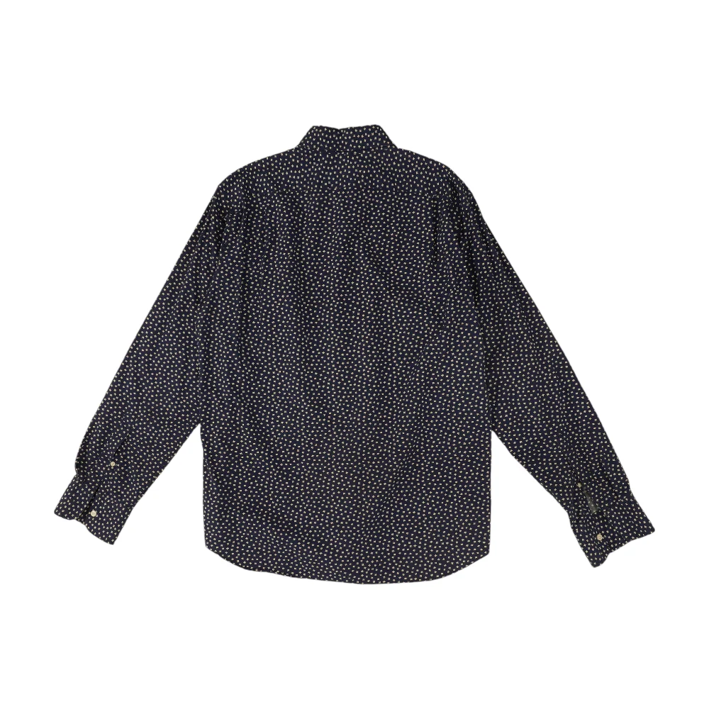 Navy Floral Long Sleeve Button Down - Image 2