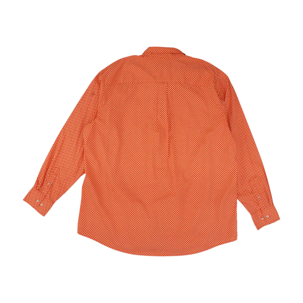 Red Tall Print Long Sleeve Button Down - Image 2