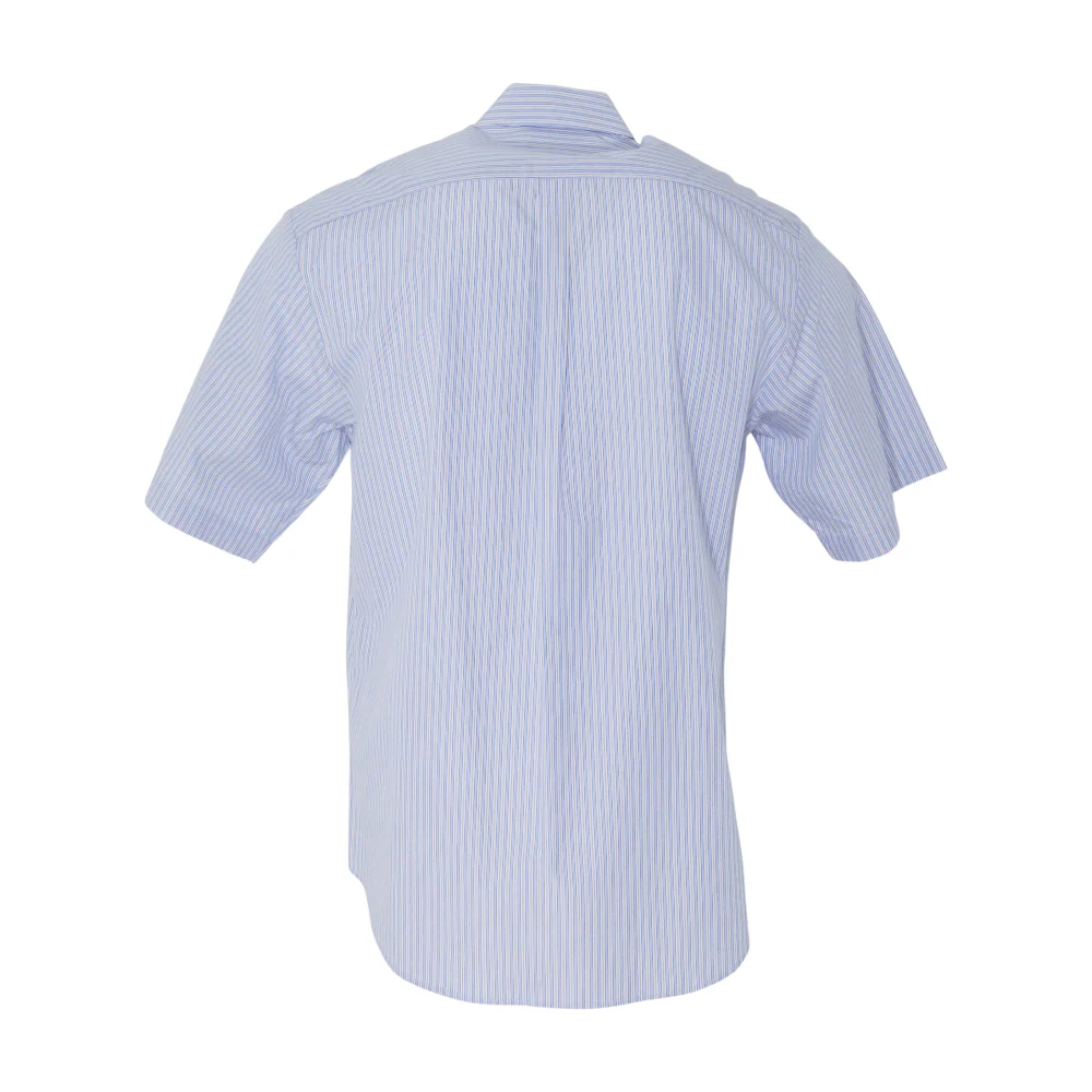 Blue Striped Short Sleeve Button Down - Image 2