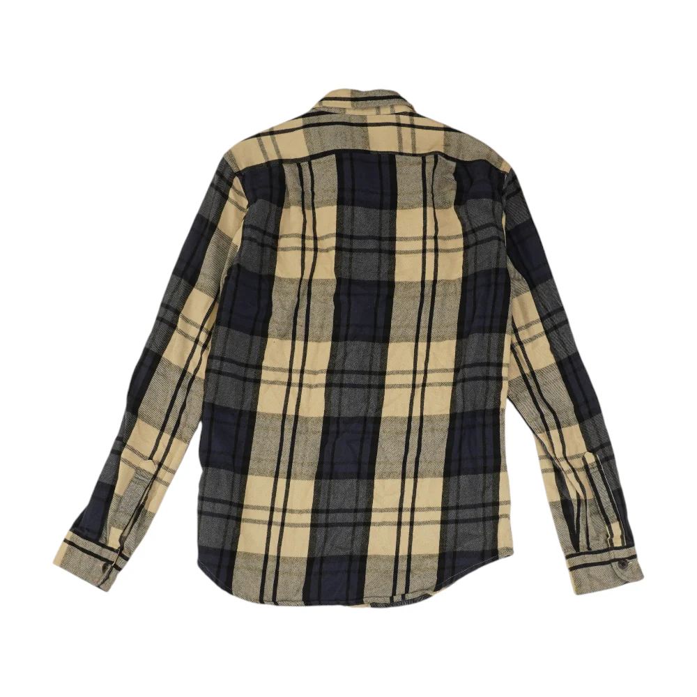 Blue Plaid Flannel Button Down - Image 2