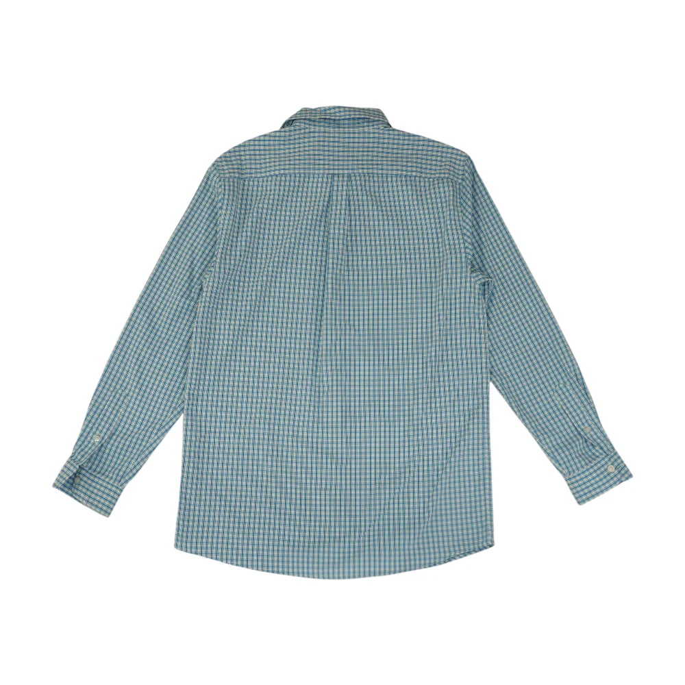 Blue Plaid Long Sleeve Button Down - Image 2