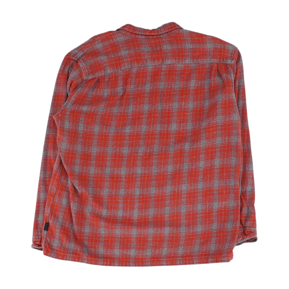 Red Plaid Flannel Button Down - Image 2