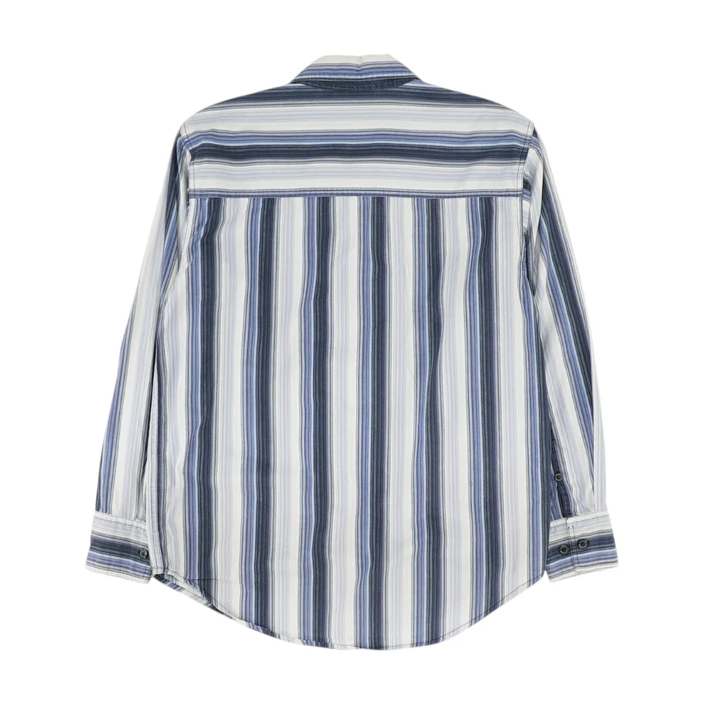 Blue Striped Long Sleeve Button Down - Image 2