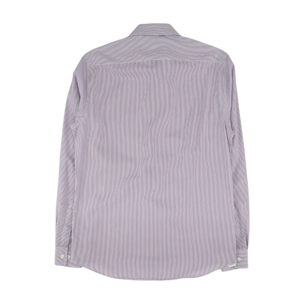 Purple Striped Long Sleeve Button Down - Image 2
