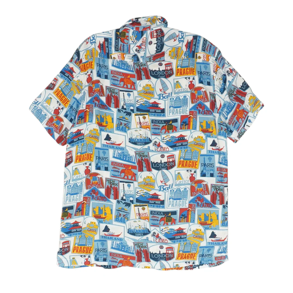 Multi Graphic Short Sleeve Button Down - Image 2