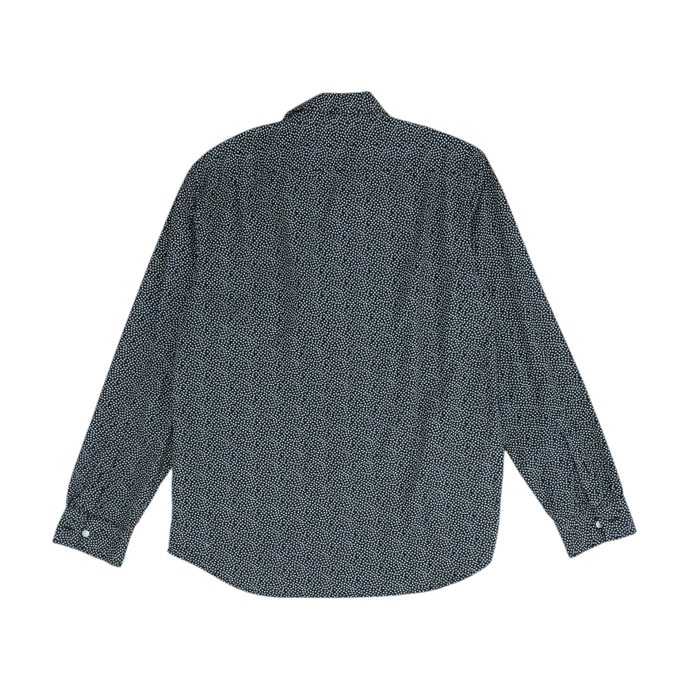 Black Graphic Long Sleeve Button Down - Image 2