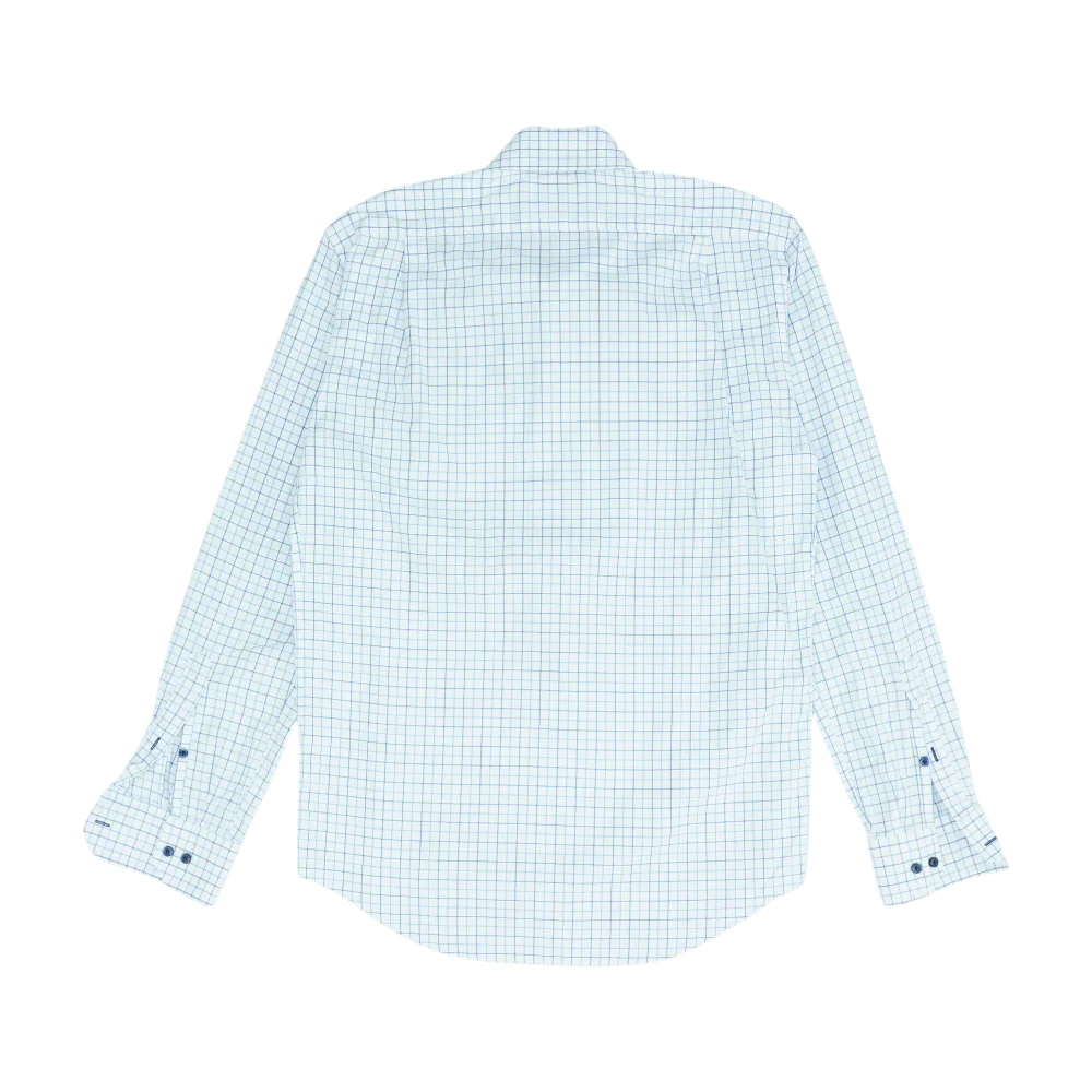 White Check Long Sleeve Button Down - Image 2