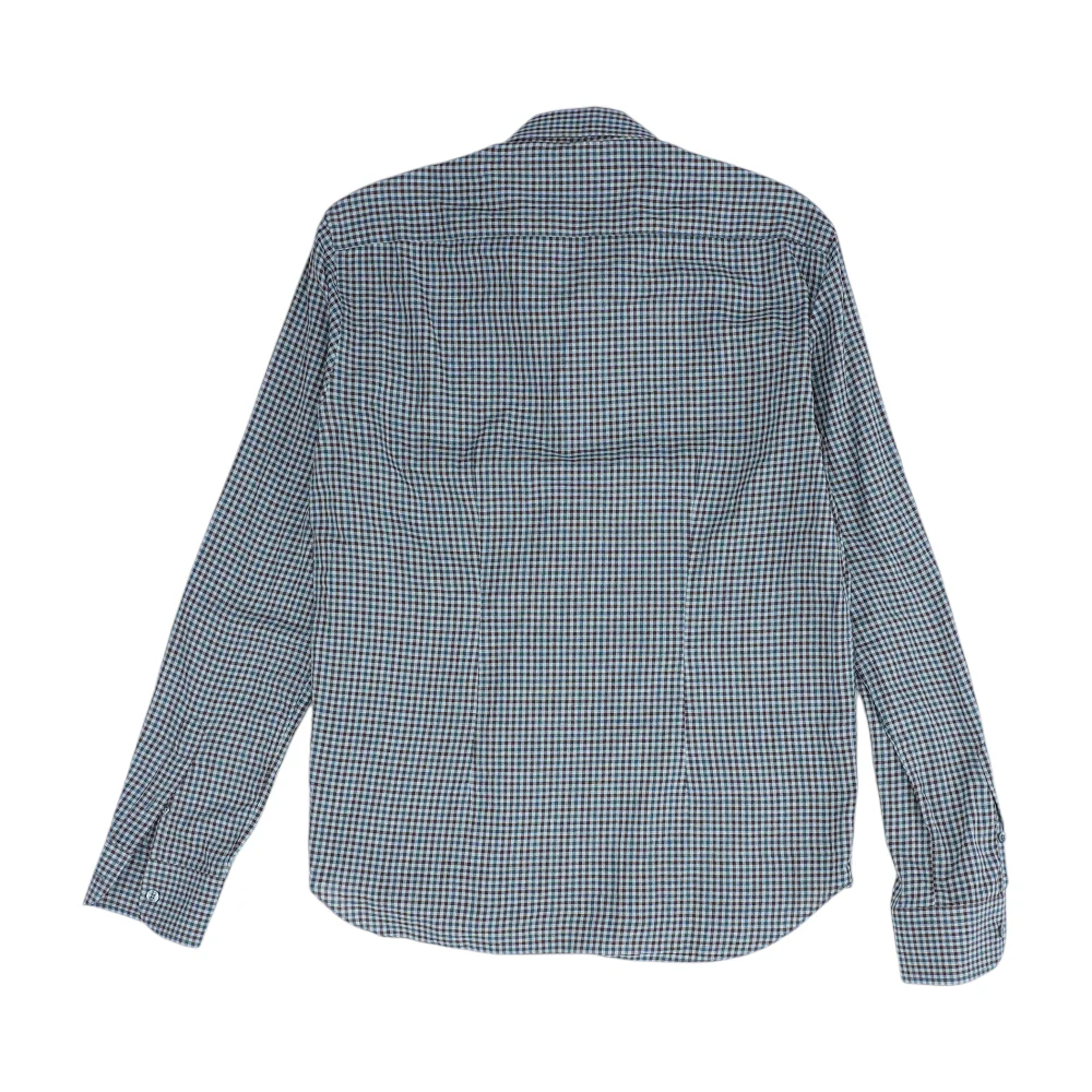 Gray Check Long Sleeve Button Down - Image 2