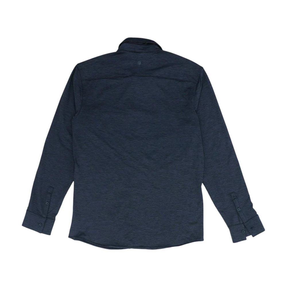 Black Solid Long Sleeve Button Down - Image 2