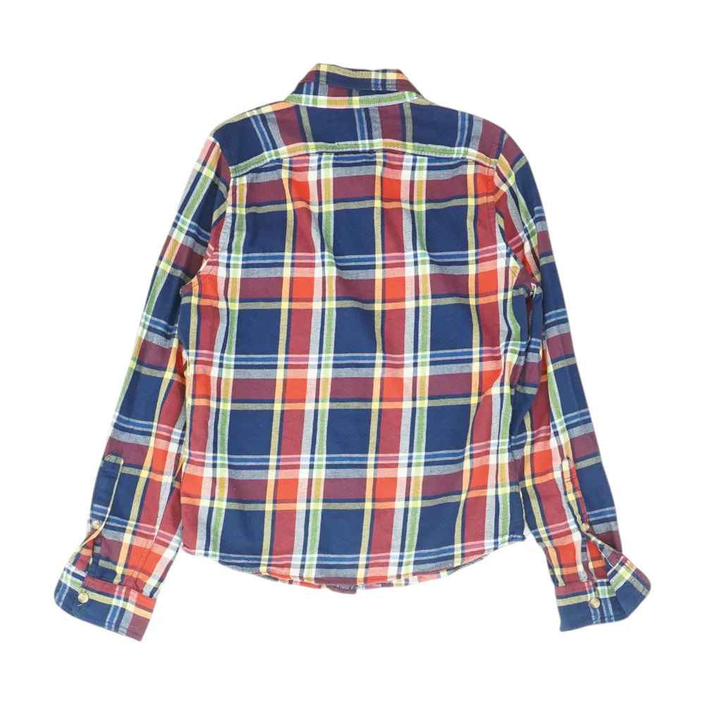 Multi Plaid Flannel Button Down - Image 2