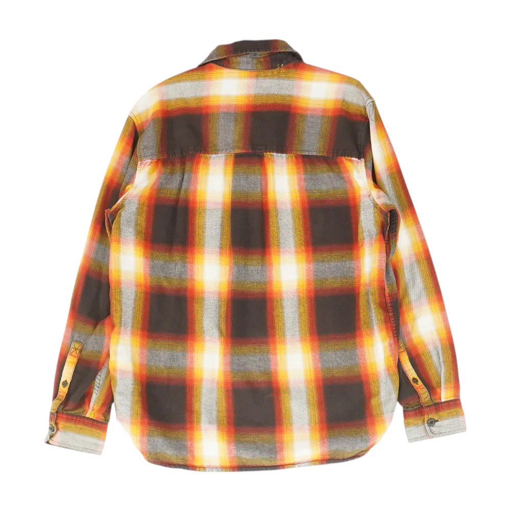 Multi Plaid Flannel Button Down - Image 2