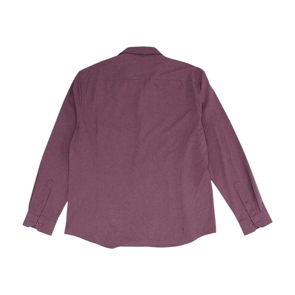 Mauve Solid Long Sleeve Button Down - Image 2