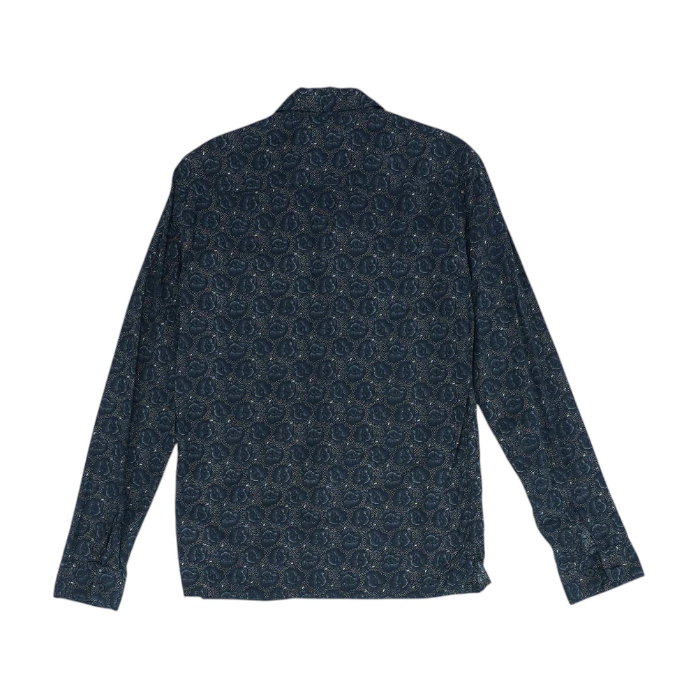 Black Floral Long Sleeve Button Down - Image 2