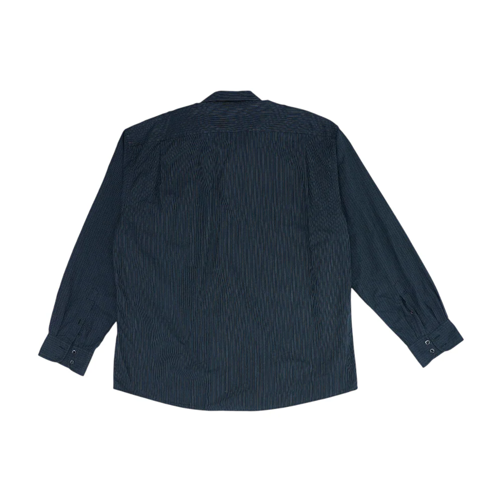 Black Solid Long Sleeve Button Down - Image 2