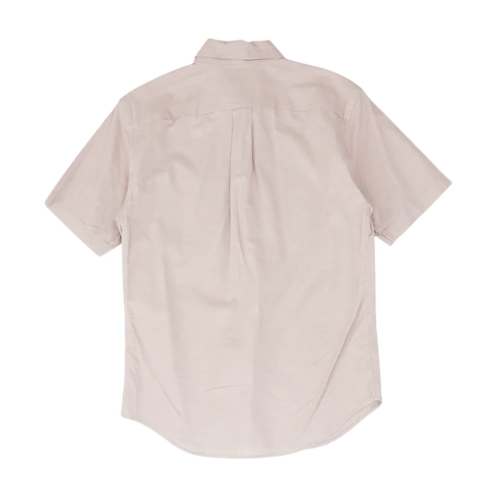 Mauve Solid Short Sleeve Button Down - Image 2