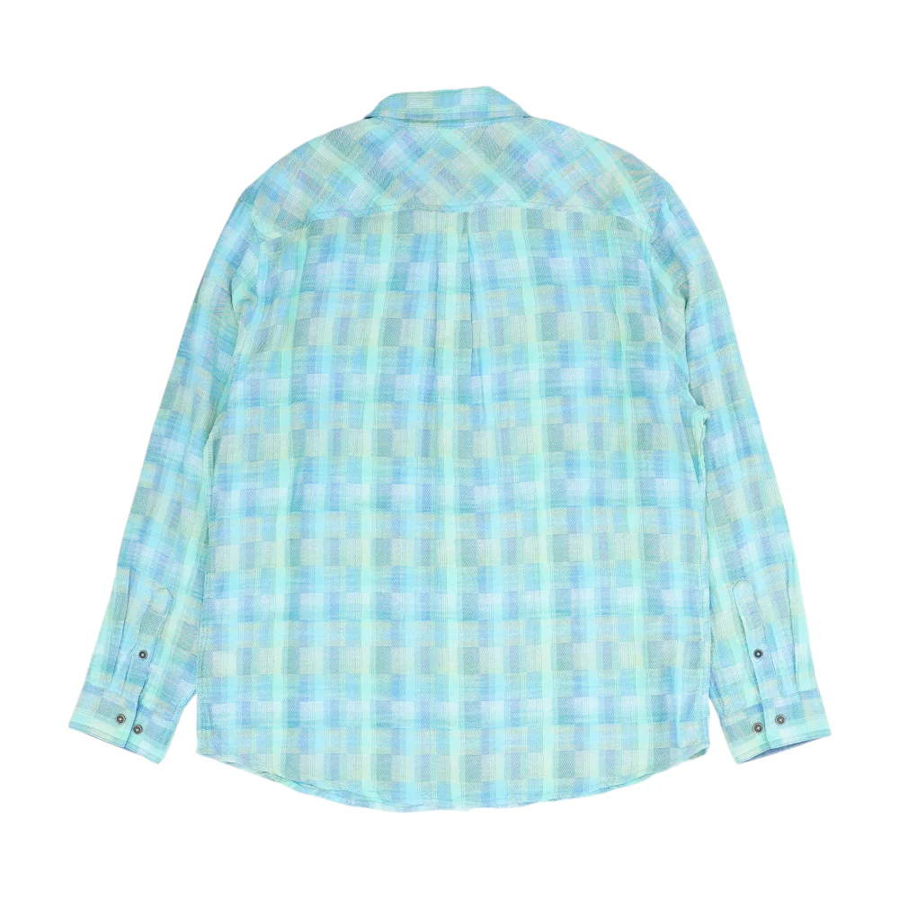 Multi Plaid Long Sleeve Button Down - Image 2