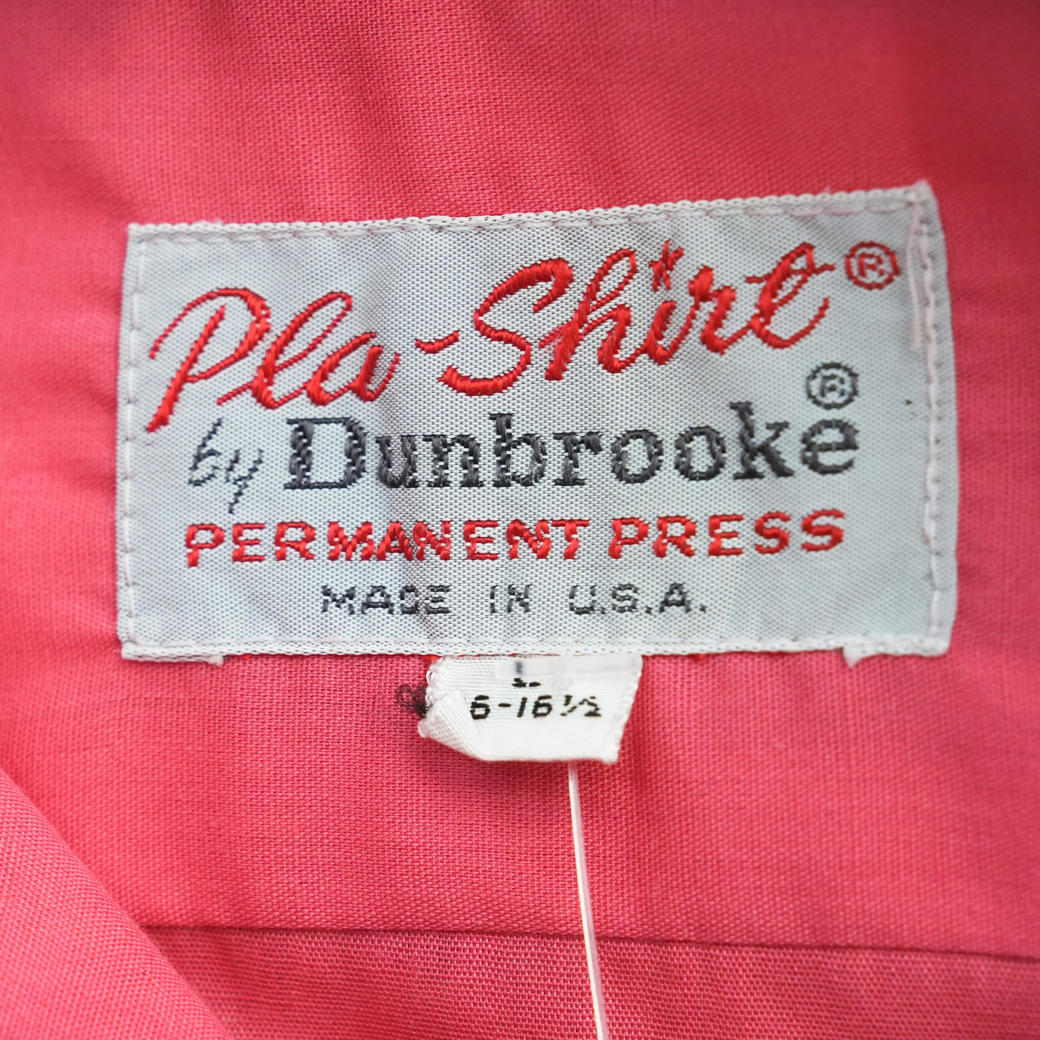 Pink Solid Short Sleeve Button Down - Image 3