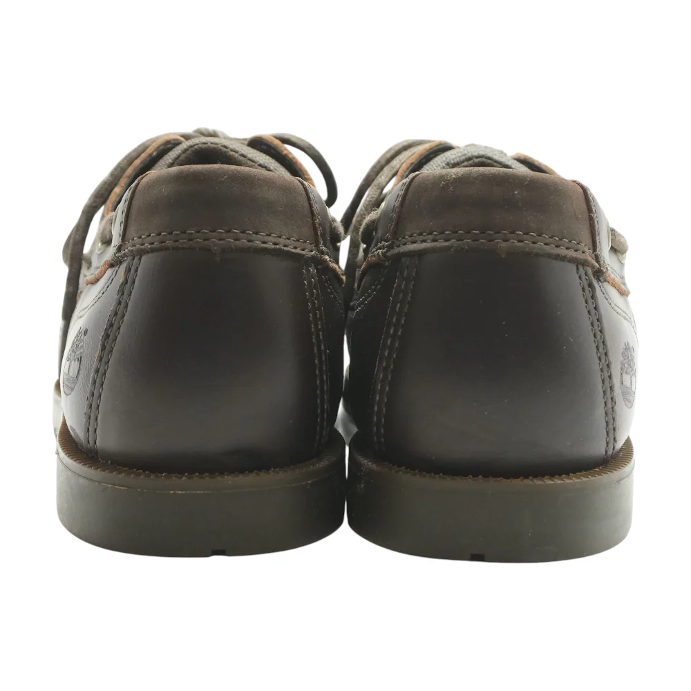Brown Lace-Up Casual Shoes - Image 2