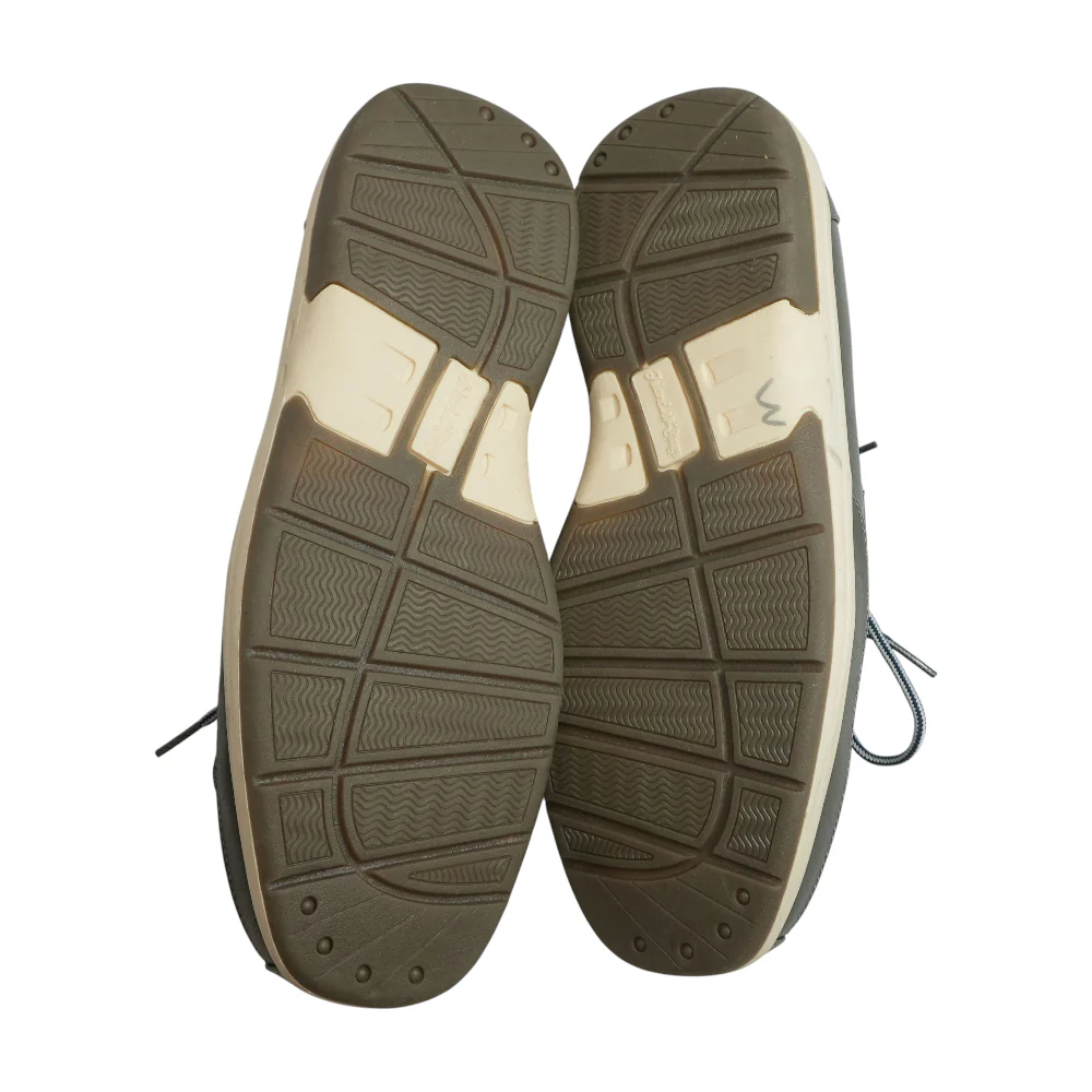 Gray Lace-Up Casual Shoes - Image 3