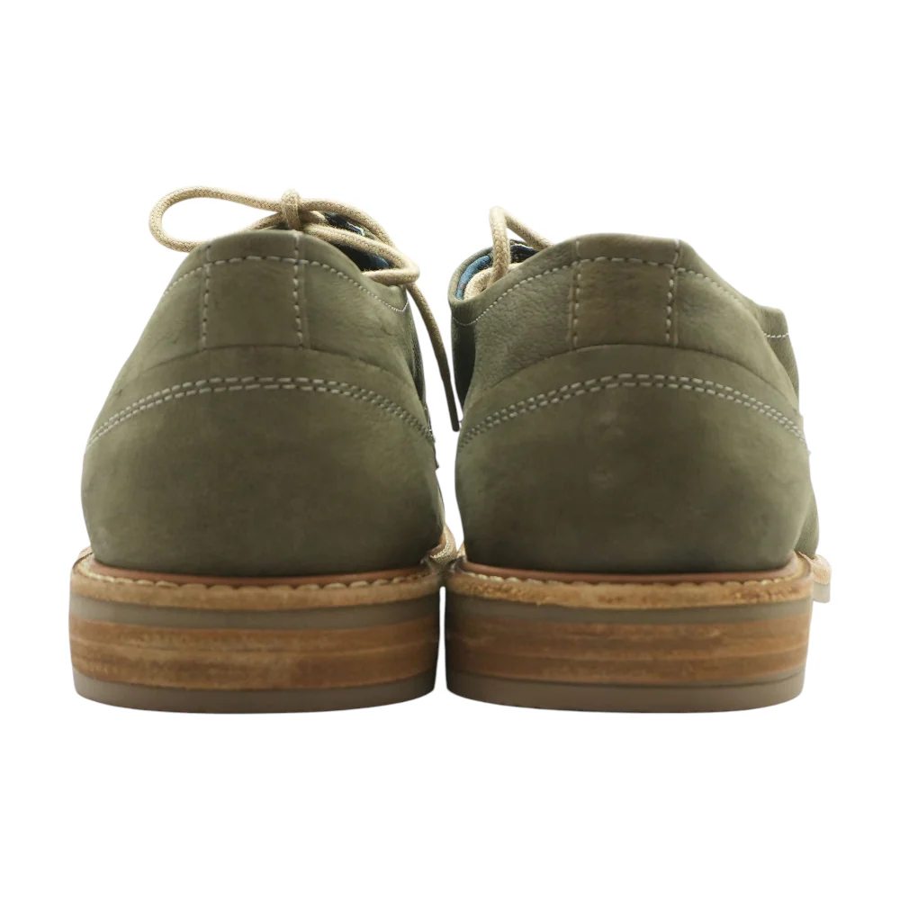 Olive Lace-Up Dress Shoes - Image 2