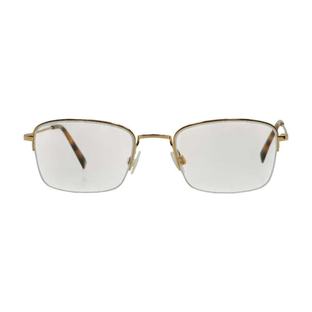 Gold Armando M Square Prescription Eyewear - Image 2