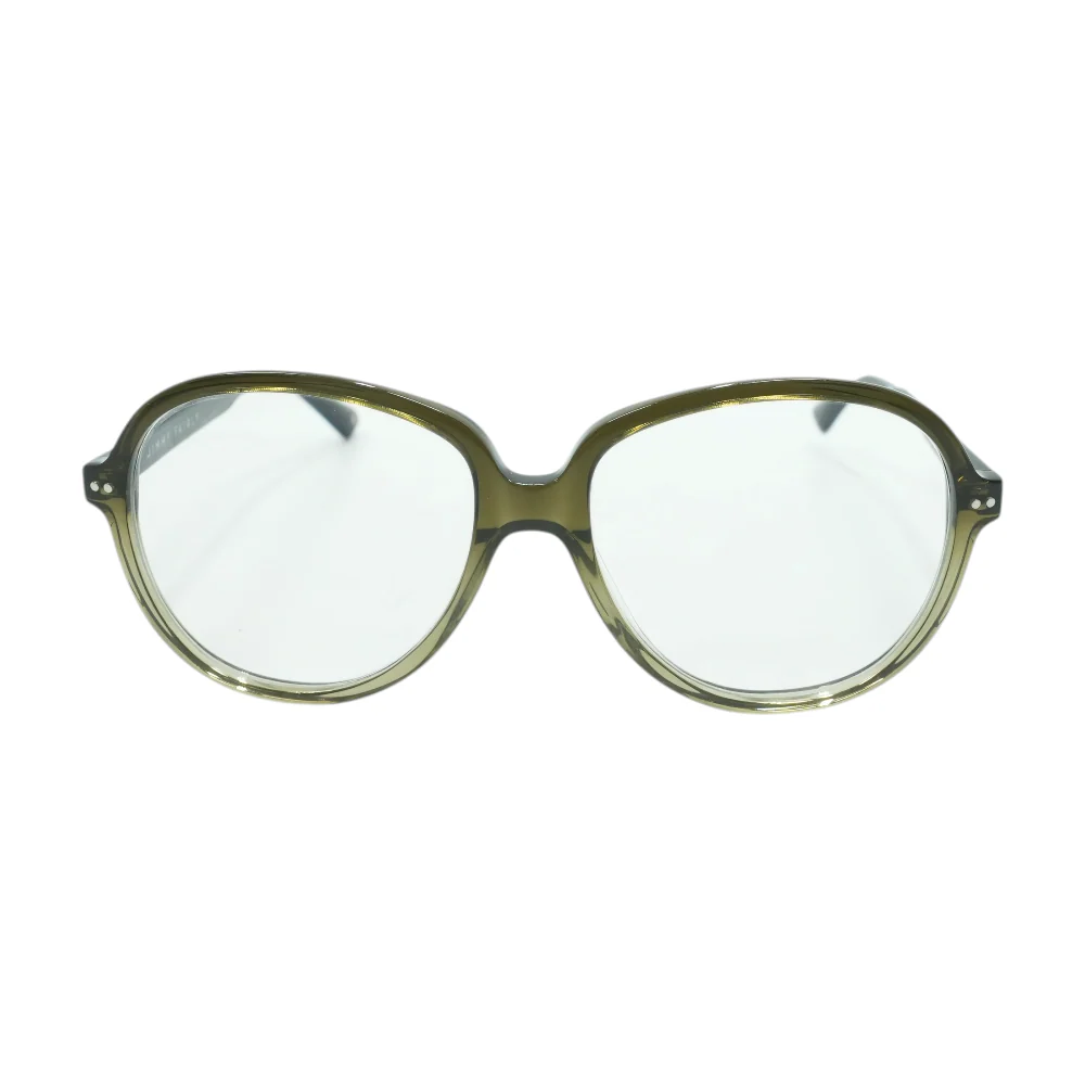 Brown Oversized Prescription Eyewear - Image 2