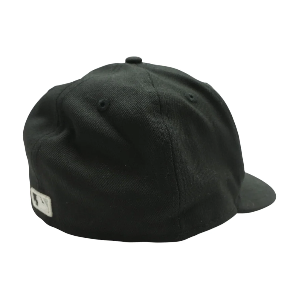 Black White Sox Ballcap Hat - Image 2