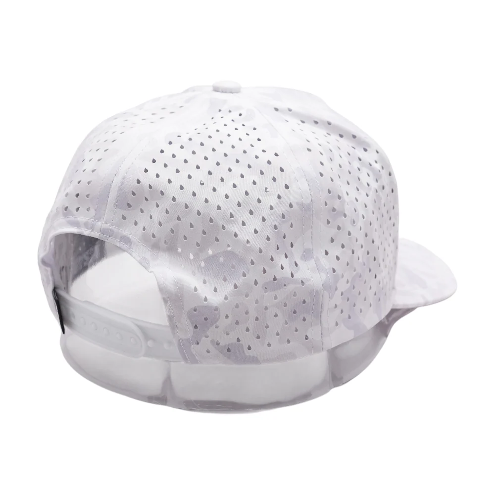 White Ballcap Hat - Image 2