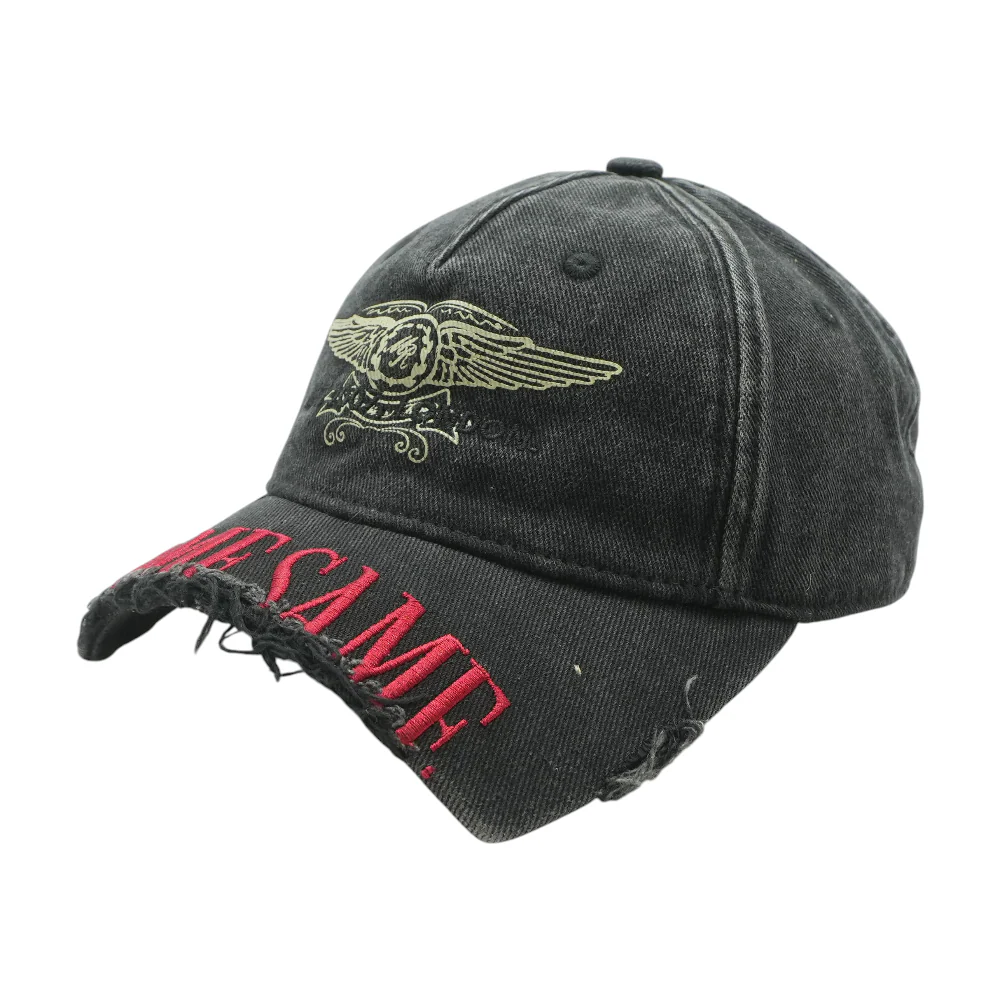 Black Martine Rose Cutpeak Cap