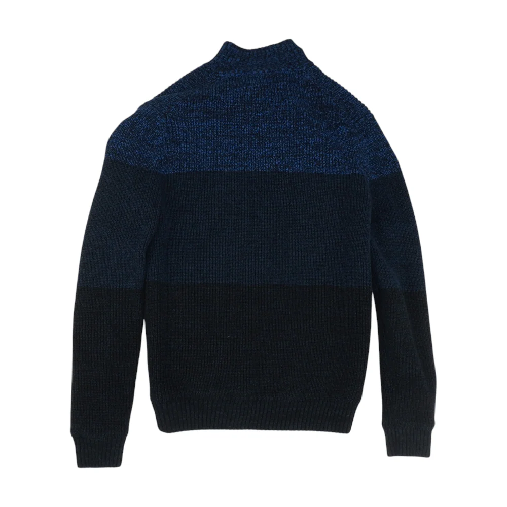 Blue Color Block Jacket - Image 2