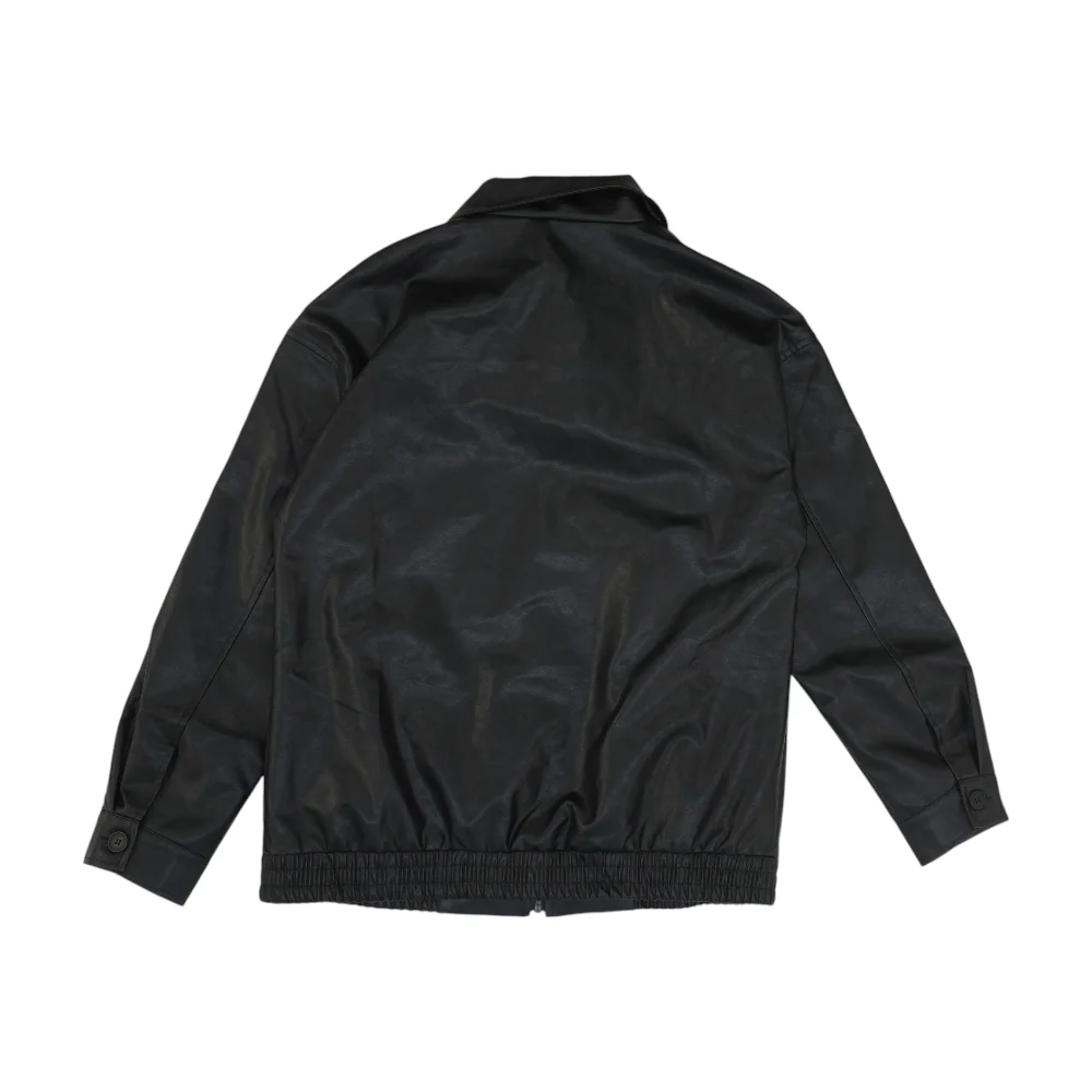 Black Solid Jacket - Image 2
