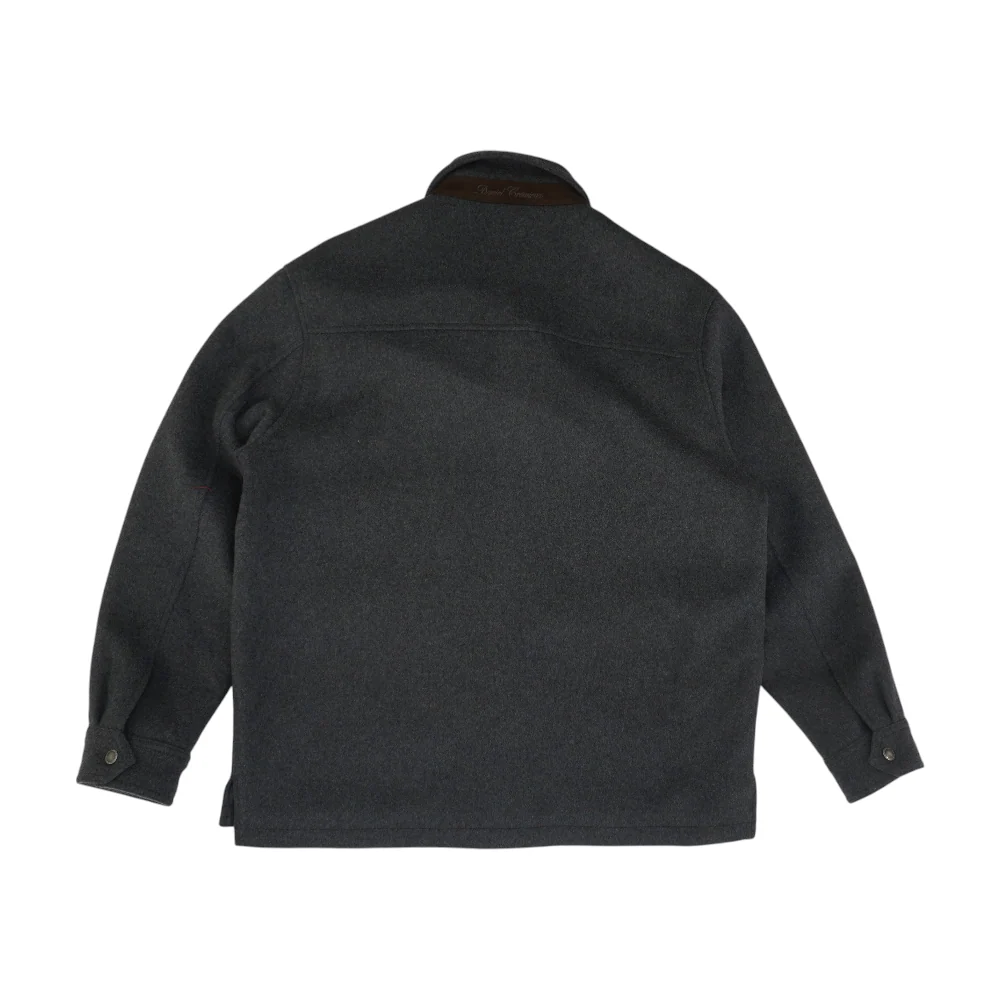 Gray Solid Jacket - Image 2