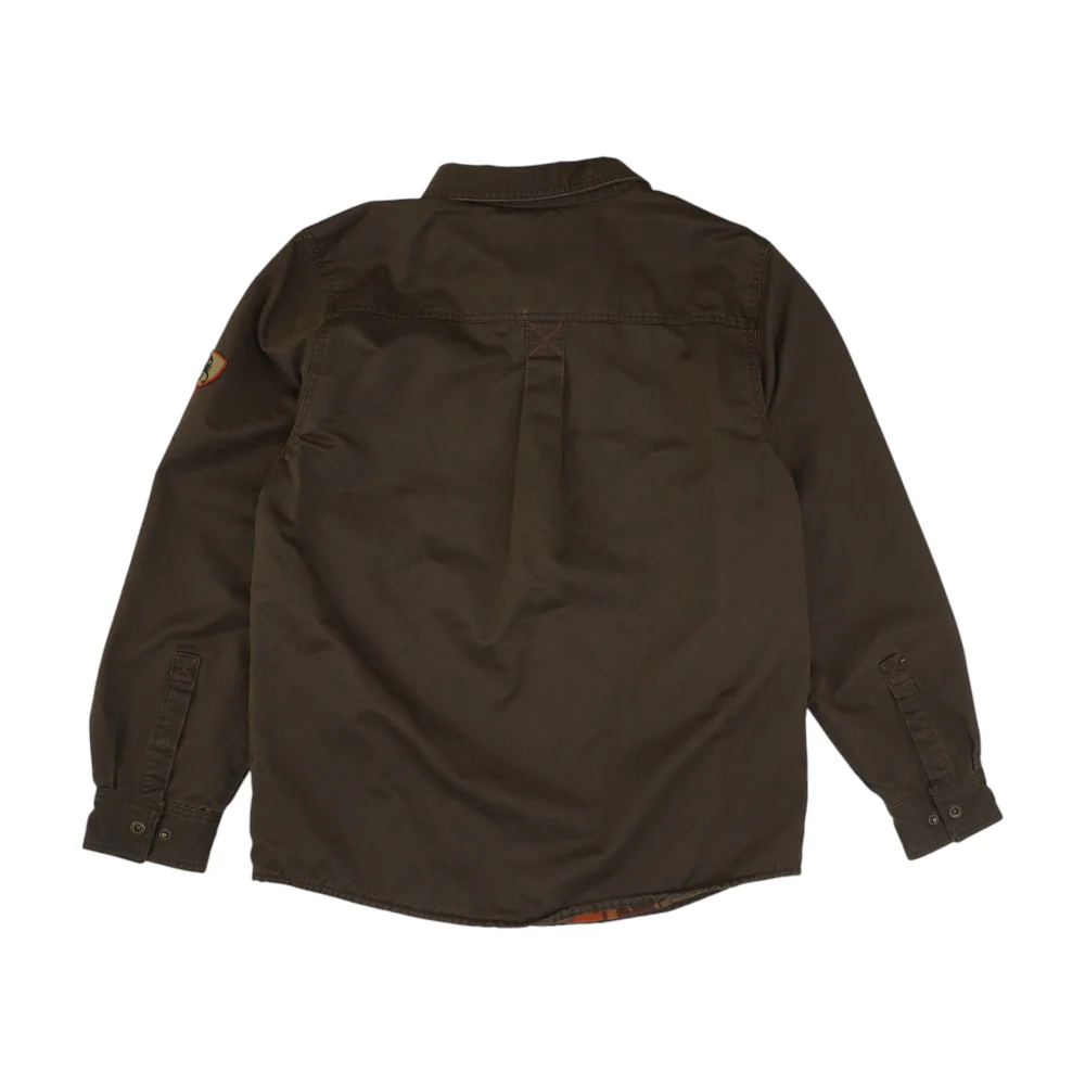 Brown Solid Jacket - Image 2