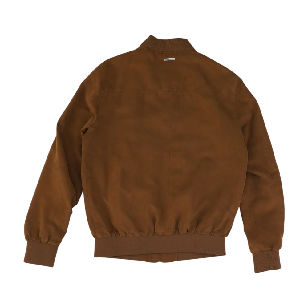 Brown Solid Jacket - Image 2