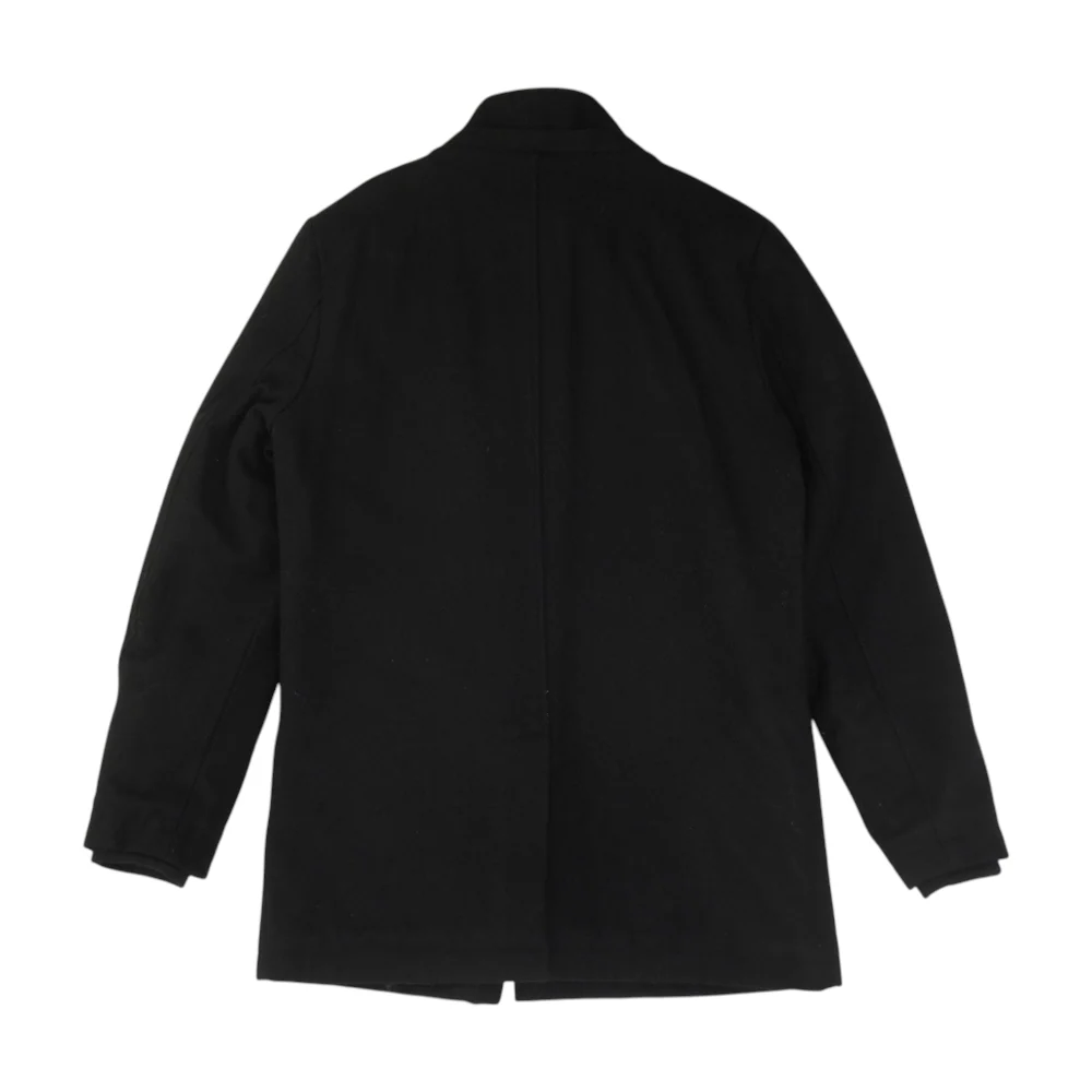 Black Solid Coat - Image 2
