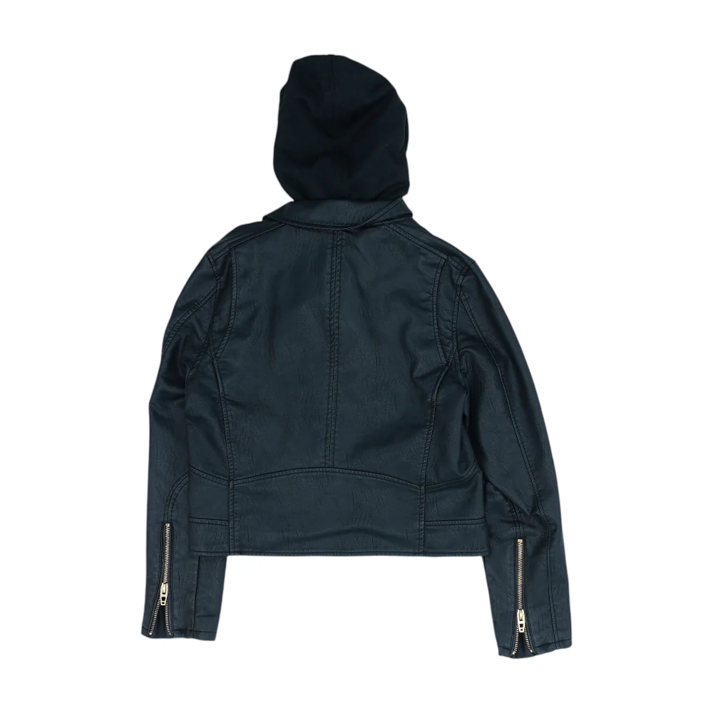 Black Solid Jacket - Image 2