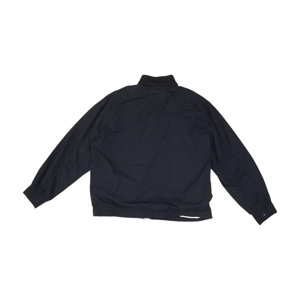 Navy Solid Jacket - Image 2