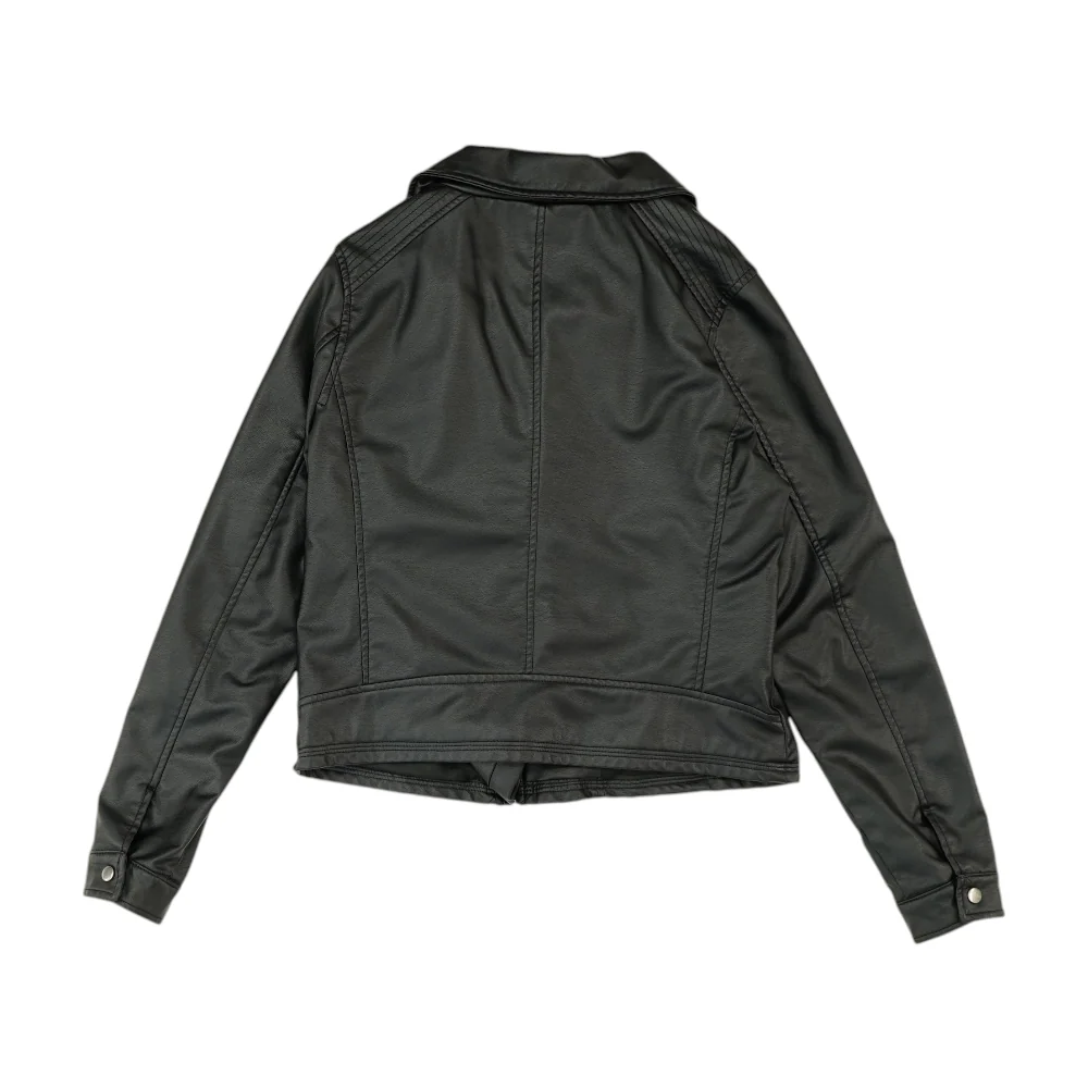 Black Solid Jacket - Image 2