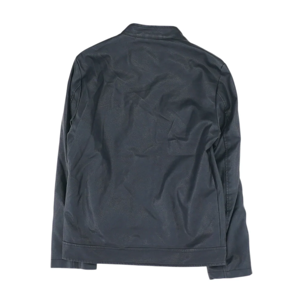 Black Solid Jacket - Image 2