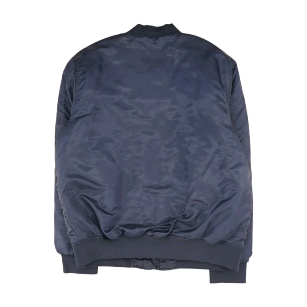 Navy Solid Jacket - Image 2