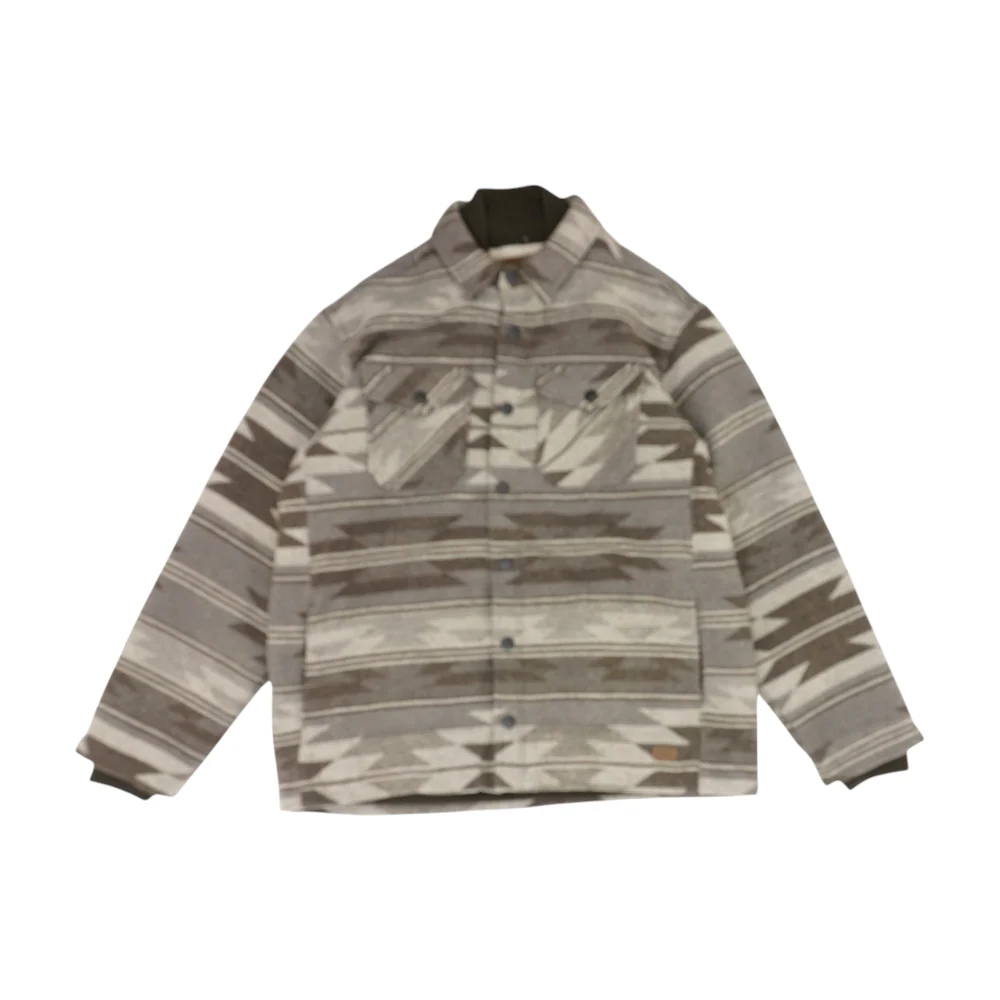 Gray Graphic Jacket